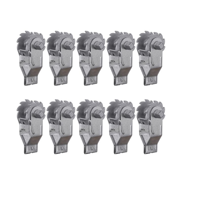 FENCE SHOCK Electric Fence Wire Strainer, 10PCS Heavy Duty Inline Wire Tensioner, Wire Ratchet Tensioner for Electric Fence, Farm Fence - Image 1